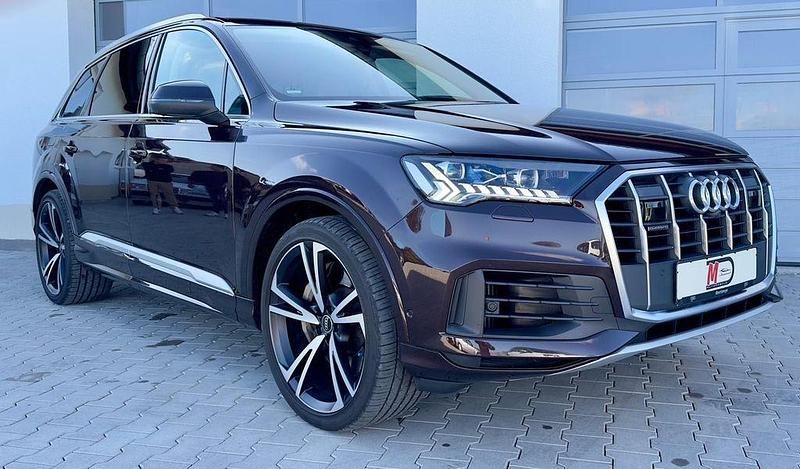 Beige Gebraucht 2021 Audi Q7 Advanced SUV | 45.990 € (Fairer Preis) - Bild 1/4