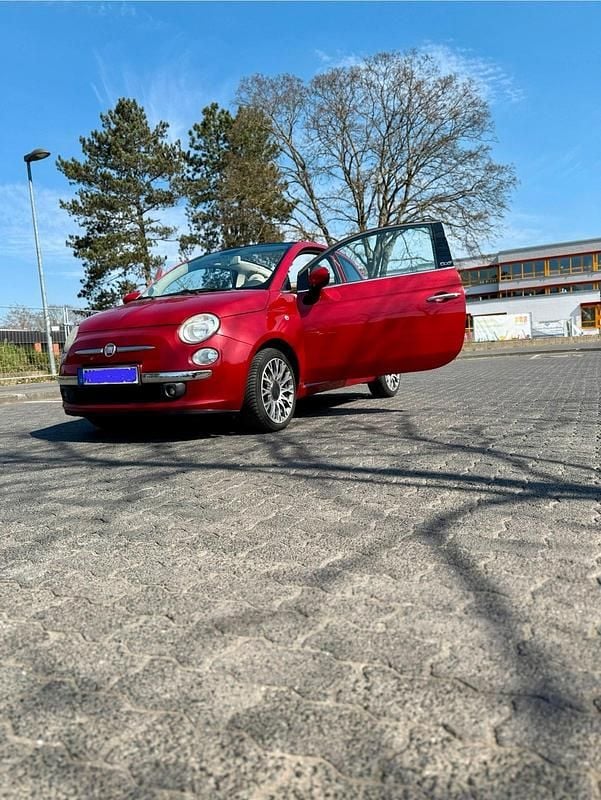 Rot Gebraucht 2009 Fiat 500 Cabrio | 4.800 € (Fairer Preis) - Bild 1/4