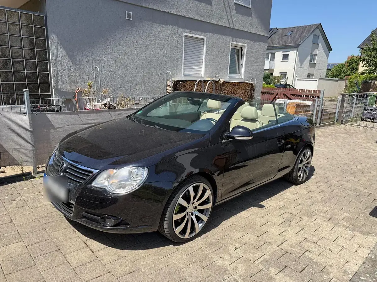 Gebraucht VW Eos 260 PS (191 kW) 2007 Schwarz Cabrio