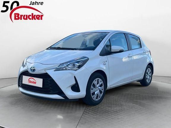 Weiß Gebraucht 2019 Toyota Yaris Hybrid Basis Kleinwagen | 11.980 € (Fairer Preis) - Bild 1/4