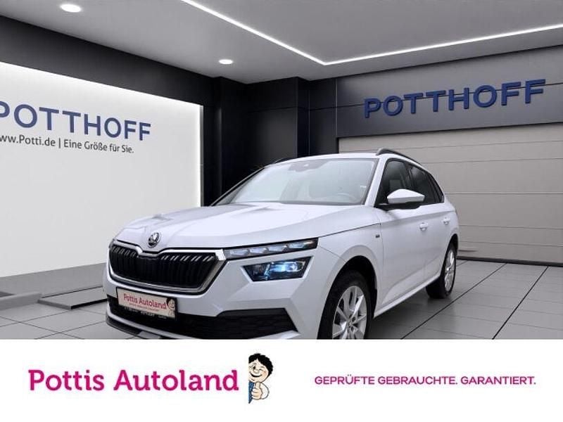 Weiss Gebraucht 2022 Skoda Kamiq Clever SUV | 21.377 € (Guter Preis) - Bild 1/4