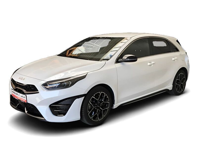 Weiss Gebraucht 2024 Kia Ceed GT 4 Limousine | 37.186 € - Bild 1/4