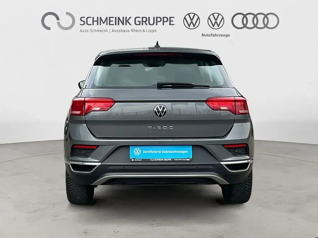 Brugt VW T-Roc Style 110 HK (80 kW) 2021 Grå SUV