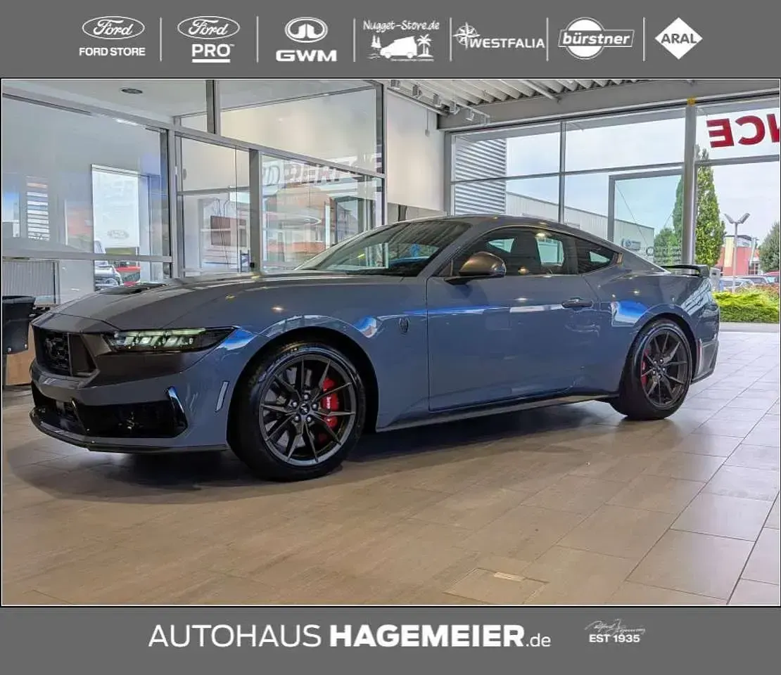 Neu Ford Mustang Dark Horse 454 PS (333 kW) 2026 Vapor blue metallic Coupé