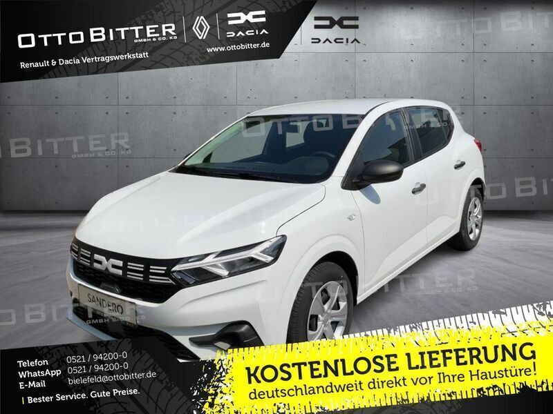 Gebraucht Dacia Sandero 91 PS (66 kW) 2023 Weiß Kleinwagen