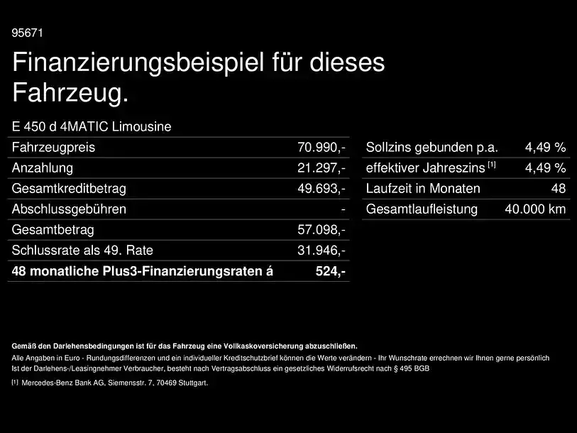 Gebraucht Mercedes E450 AMG 367 PS (269 kW) 2025 Weiß