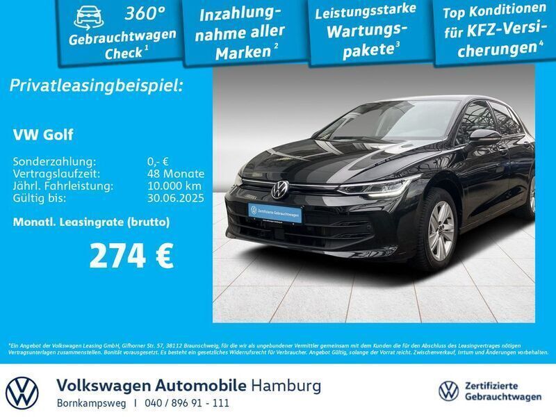 Andere farbe Gebraucht 2024 VW Golf VIII Life Limousine | 28.444 € (Etwas zu teuer) - Bild 1/3