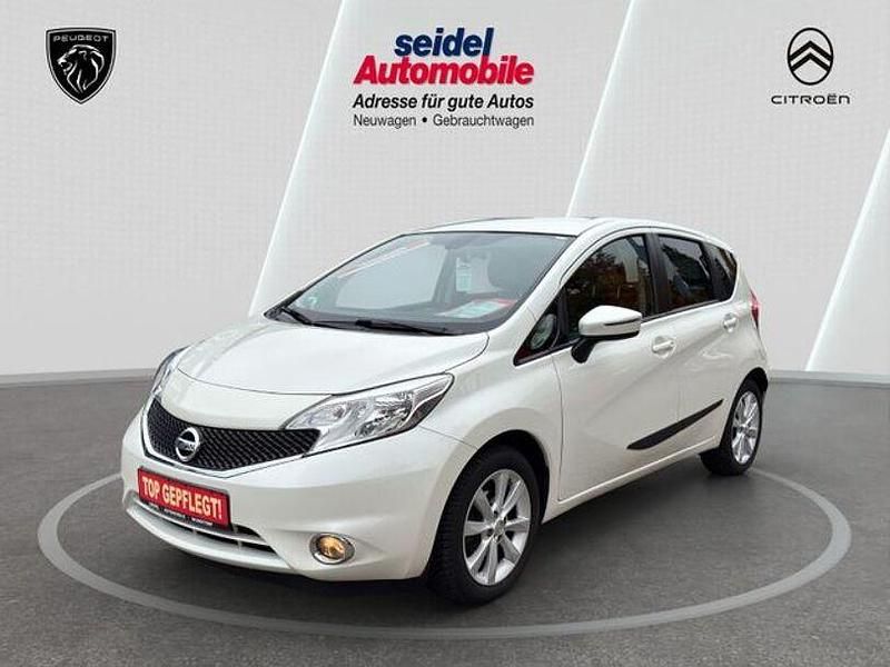 Weiß Gebraucht 2017 Nissan Note Acenta Van / Kleinbus | 13.980 € - Bild 1/4