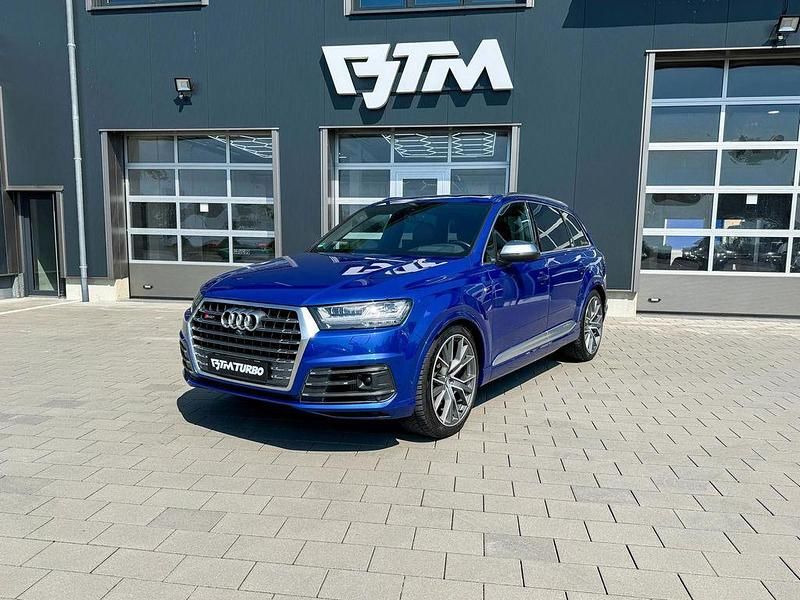 Sepangblau Gebraucht 2017 Audi SQ7 Sport SUV | 49.500 € (Etwas zu teuer) - Bild 1/4