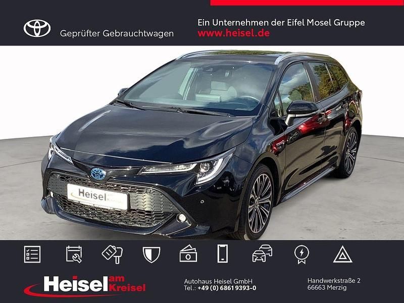 Mysticschwarz mica Gebraucht 2020 Toyota Corolla Team Kombi | 20.990 € (Fairer Preis) - Bild 1/4