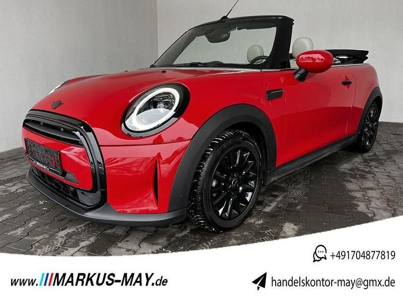 Rot Gebraucht 2022 Mini Cooper Cabriolet Cabrio | 24.500 € (Guter Preis) - Bild 1/4