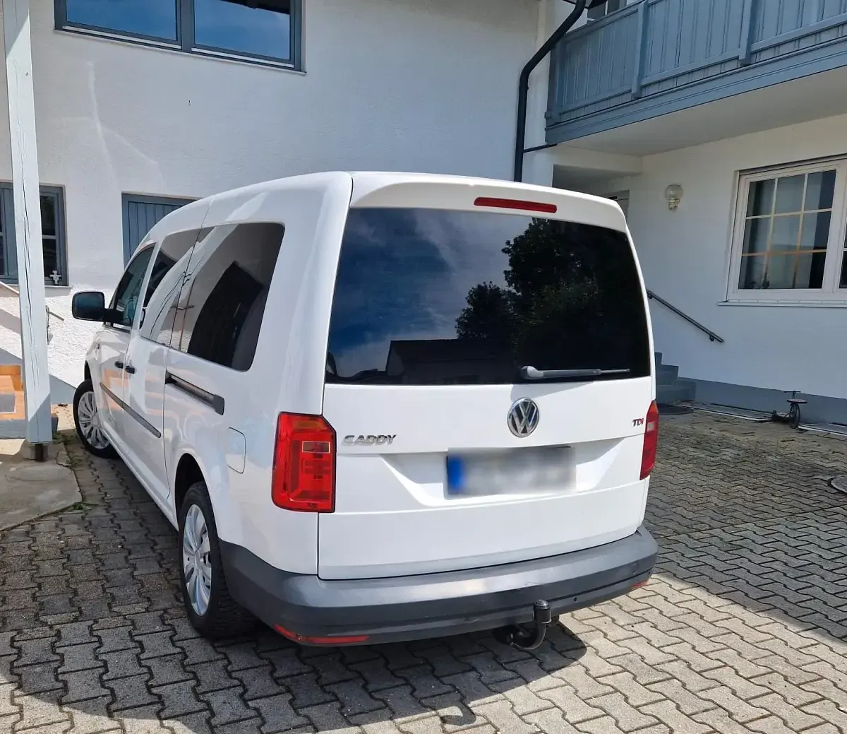 Gebraucht VW Caddy Maxi 150 PS (110 kW) 2017 Weiß Van / Kleinbus