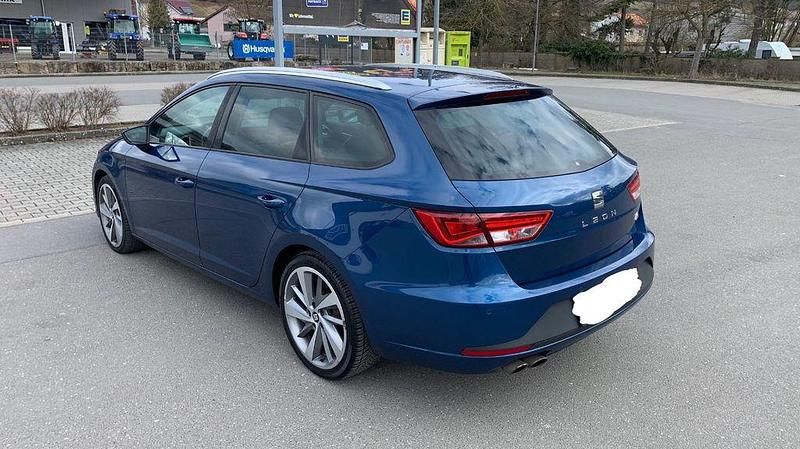 Gebraucht Seat Leon FR 184 PS (135 kW) 2015 Blau Limousine