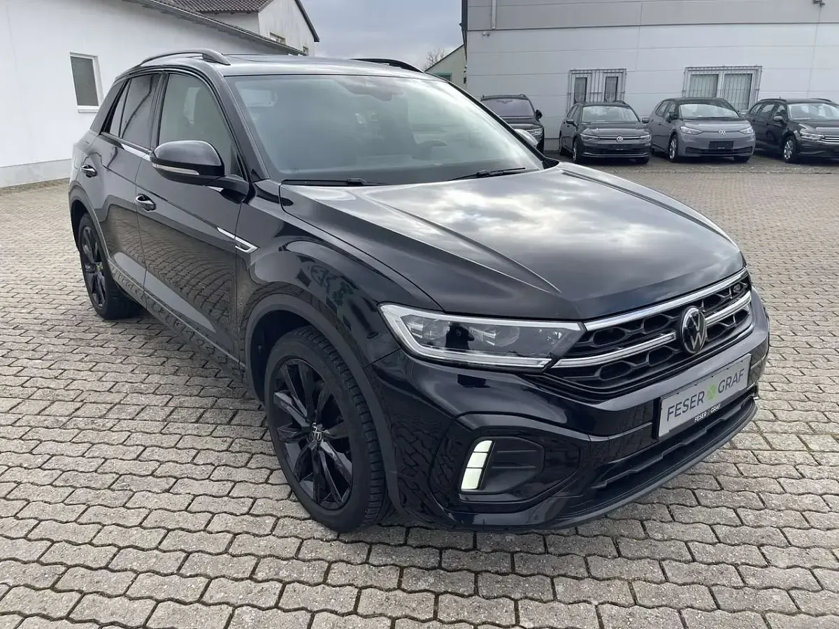 Gebraucht VW T-Roc R-line 150 PS (110 kW) 2022 Deep black perleffekt SUV
