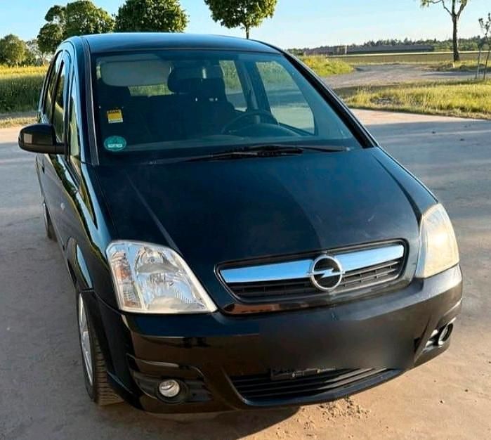 Schwarz Gebraucht 2009 Opel Meriva Van / Kleinbus | 1.500 € (Guter Preis) - Bild 1/4