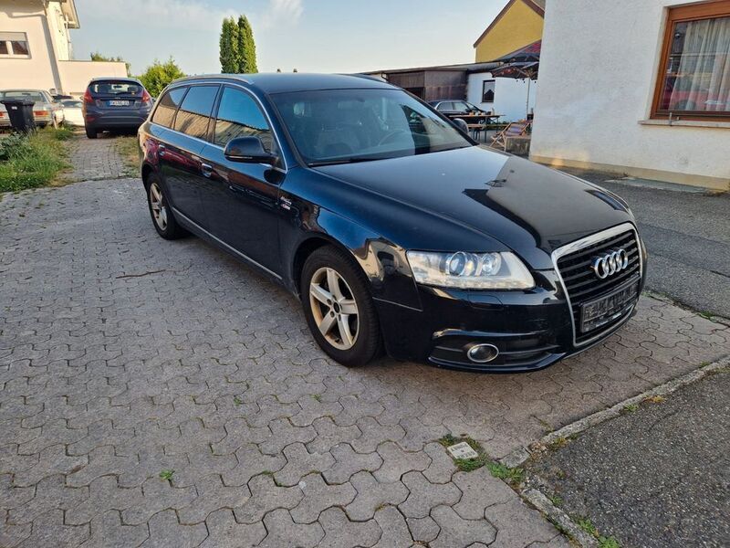 Schwarz Gebraucht 2010 Audi A6 S-Line Kombi | 5.890 € (Guter Preis) - Bild 1/4