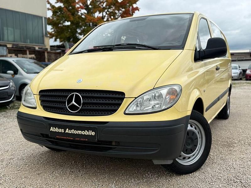 Mellitgelb Gebraucht 2007 Mercedes Vito Van | 6.990 € (Fairer Preis) - Bild 1/3