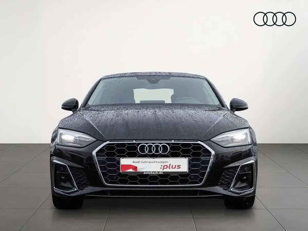 Gebraucht Audi A5 S-Line 163 PS (119 kW) 2022 Mythosschwarz metallic Coupé