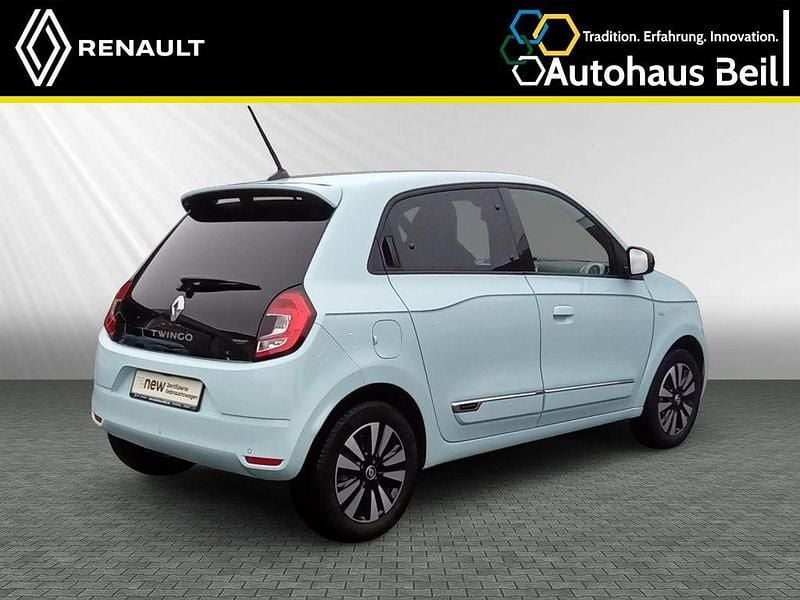Gebraucht Renault Twingo Techno 60 kW (82 PS) 2023 Pastellblau Kleinwagen