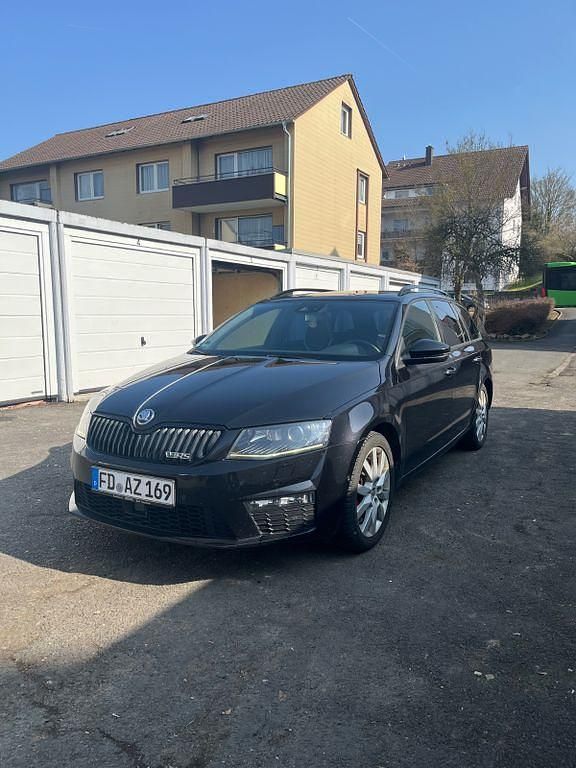 Gebraucht Skoda Octavia RS 184 PS (135 kW) 2013 Schwarz Kombi