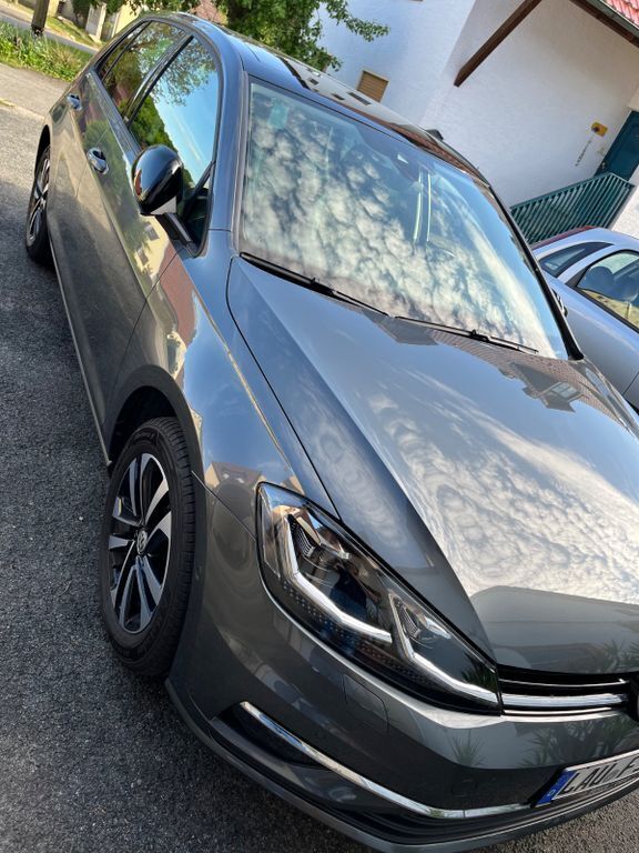 Grau Gebraucht 2019 VW Golf VII IQ Drive Kombi | 18.500 € (Fairer Preis) - Bild 1/3