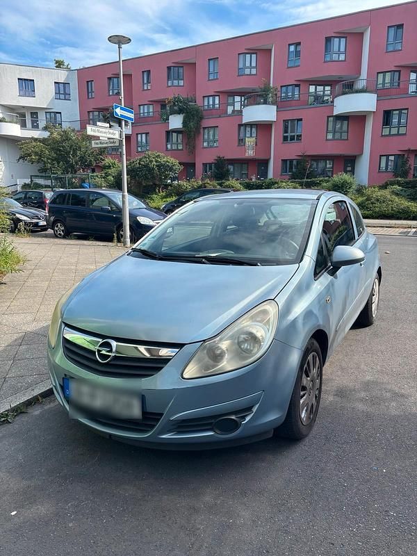 Blau Gebraucht 2008 Opel Corsa Kleinwagen | 800 € (Superpreis) - Bild 1/4