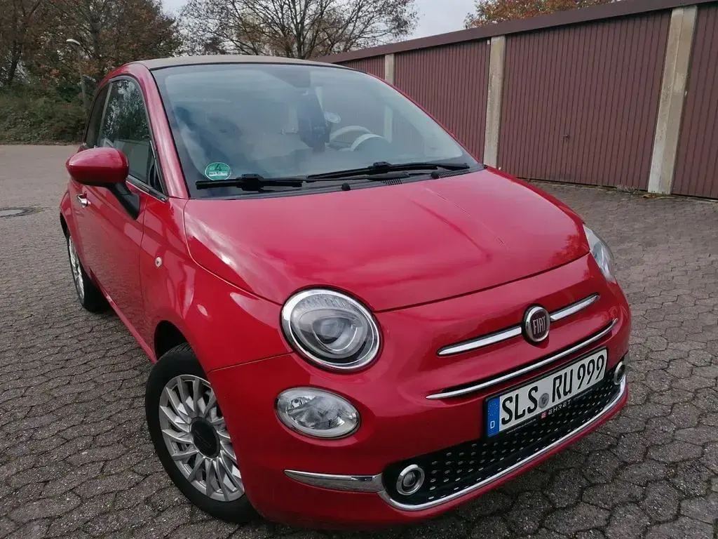 Gebraucht Fiat 500C Lounge 69 PS (50 kW) 2016 Rot Cabrio