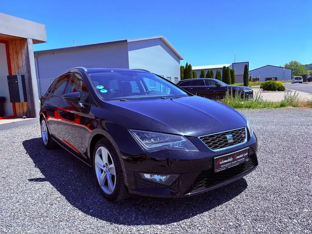 Gebraucht Seat Leon ST FR 125 PS (91 kW) 2017 Schwarz Kombi