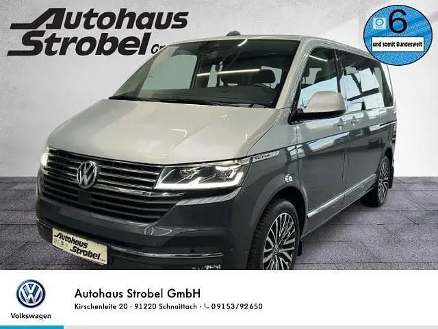 Reflexsilber/indiumgrau met. (bicolor) Gebraucht 2020 VW Multivan Highline Limousine | 56.890 € (Teuer) - Bild 1/3