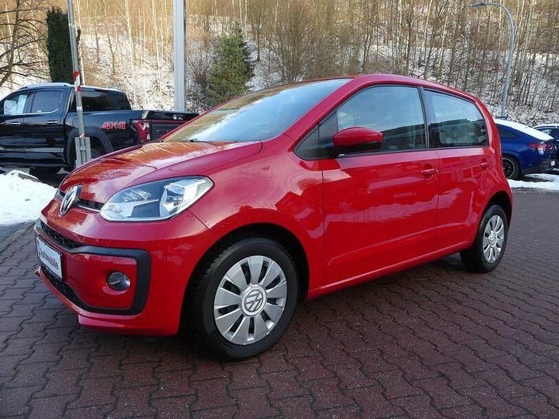 Rot Gebraucht 2017 VW up! move up! Kleinwagen | 9.990 € (Fairer Preis) - Bild 1/4