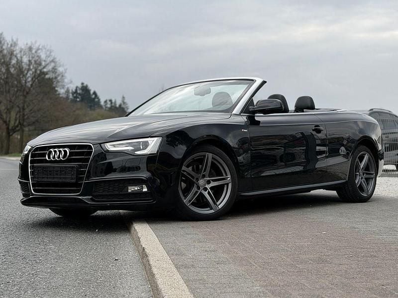 Gebraucht Audi A5 Cabriolet S-line plus 177 PS (130 kW) 2014 Schwarz Cabrio