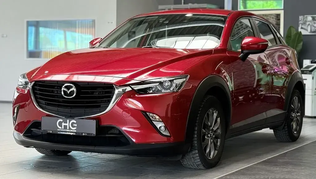 Gebraucht Mazda CX-3 Exclusive-Line 105 PS (77 kW) 2015 Rot SUV