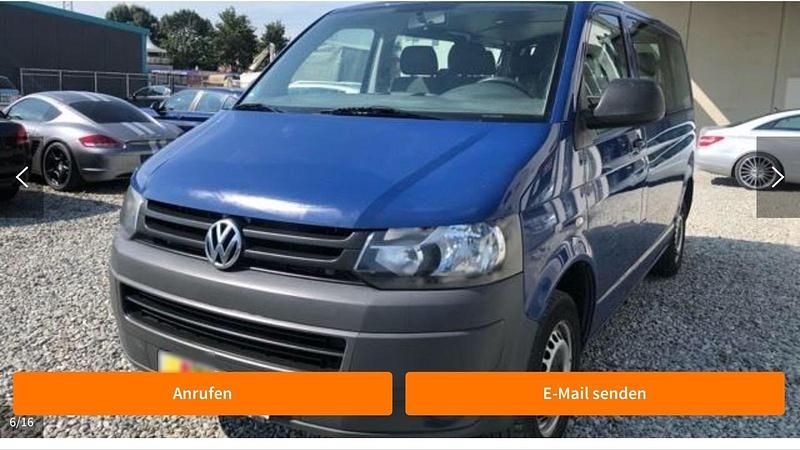 Gebraucht VW T5 104 PS (76 kW) 2010 Blau Van