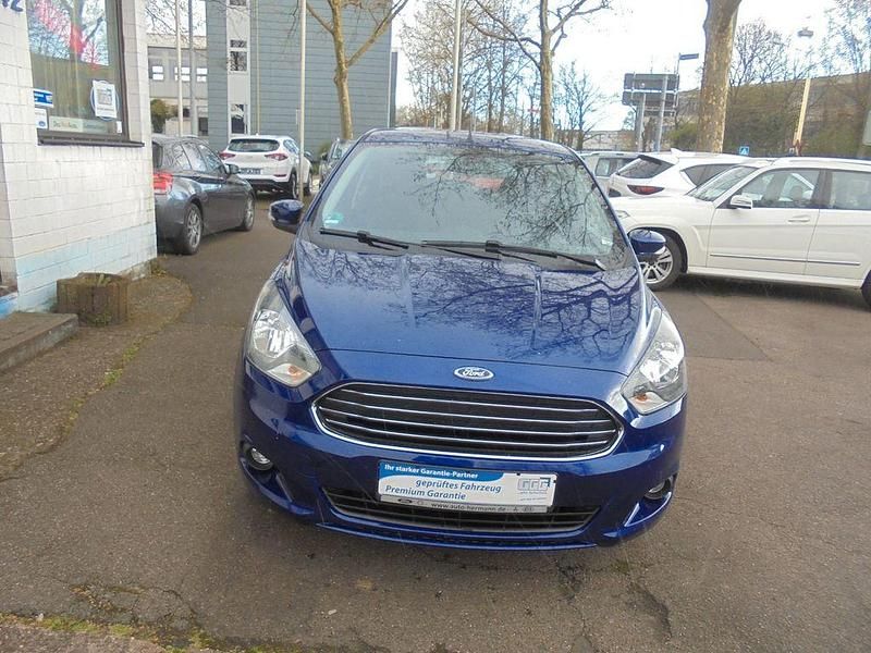 Gebraucht Ford Ka Plus Cool & Sound Edition 86 PS (63 kW) 2016 Blau Kleinwagen