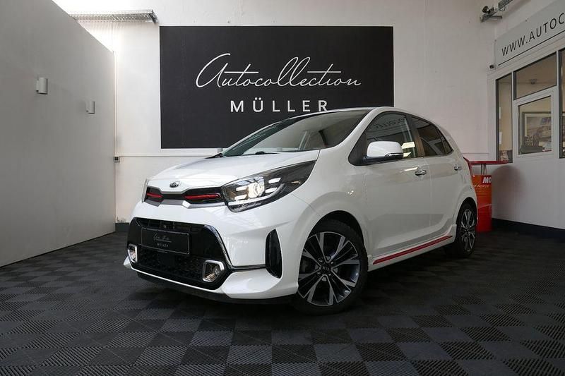 Weiß Gebraucht 2021 Kia Picanto GT-Line Kleinwagen | 15.197 € - Bild 1/4