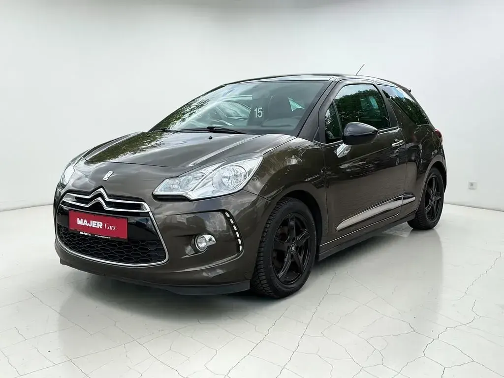 Gebraucht Citroën DS3 Sport Chic 114 PS (83 kW) 2013 Braun Kleinwagen