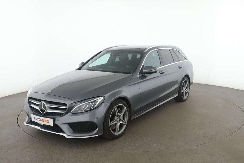 Silber Gebraucht 2016 Mercedes C300 AMG line Kombi | 22.830 € (Fairer Preis) - Bild 1/3