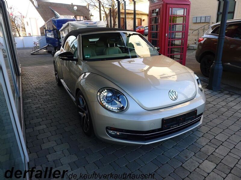 Beige Gebraucht 2013 VW Beetle Cabrio | 17.900 € (Fairer Preis) - Bild 1/4