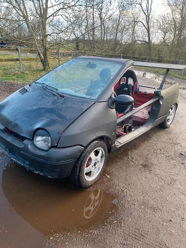 Gebraucht Renault Twingo 60 PS (44 kW) 2003 Schwarz Kleinwagen