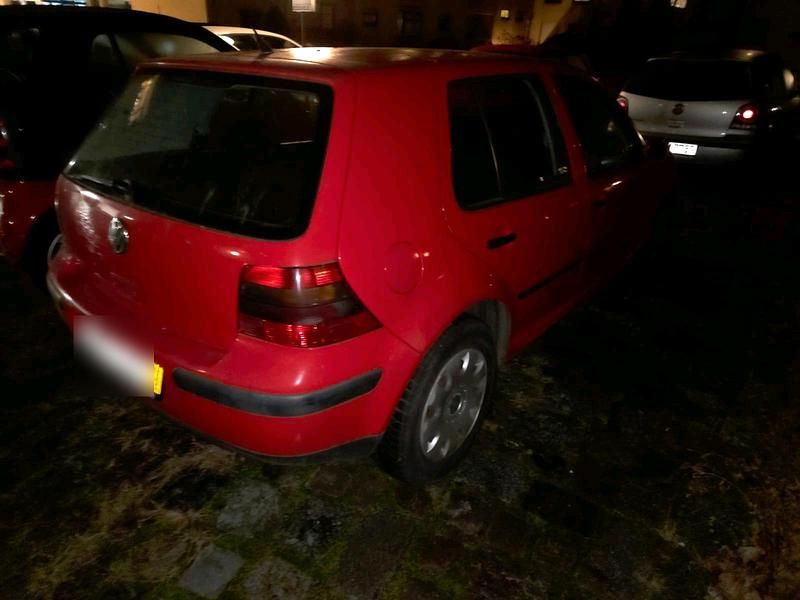 Gebraucht VW Golf IV 1999 Rot Kleinwagen