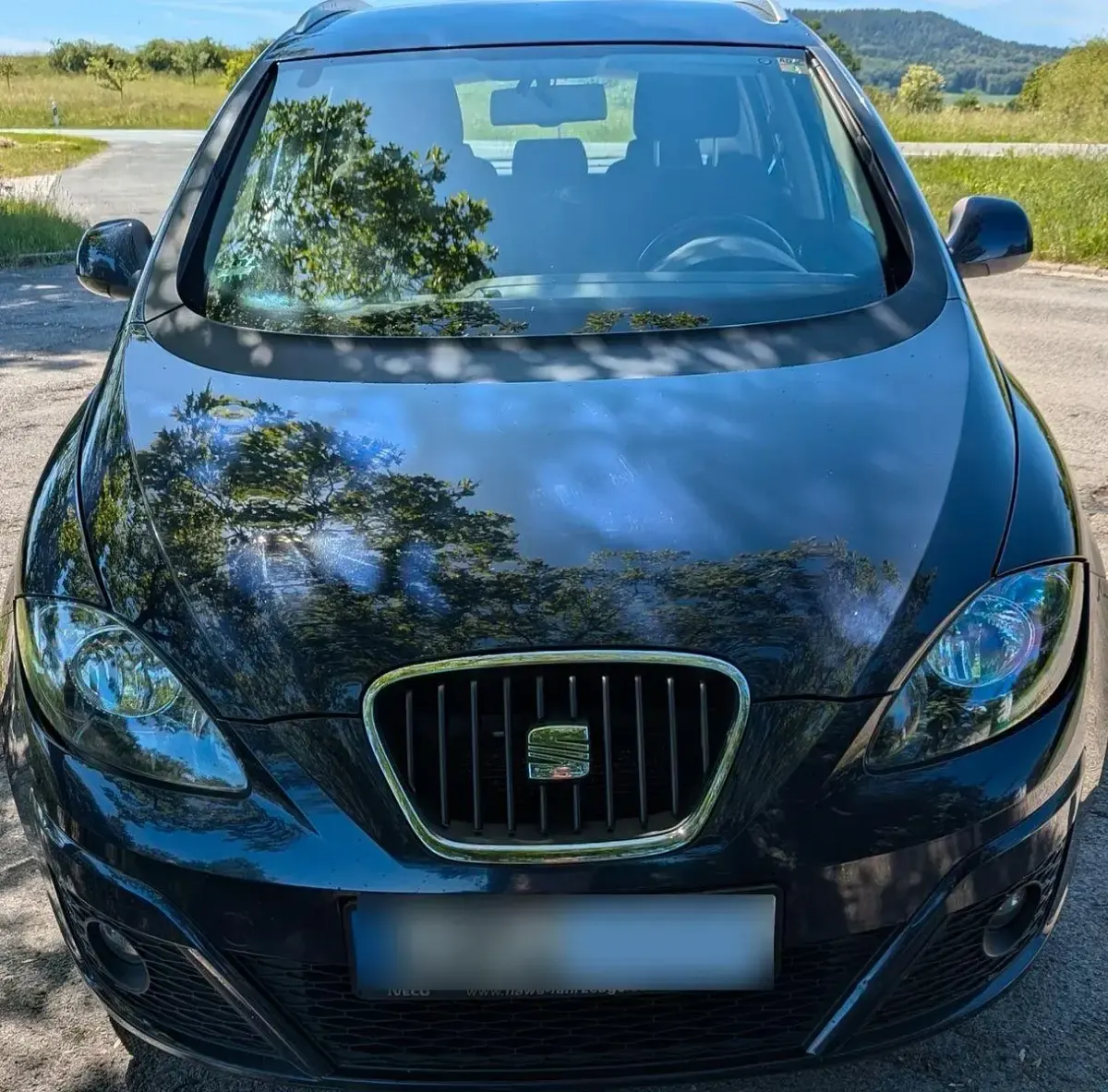 Gebraucht Seat Altea XL Reference 105 PS (77 kW) 2012 Blau Van / Kleinbus