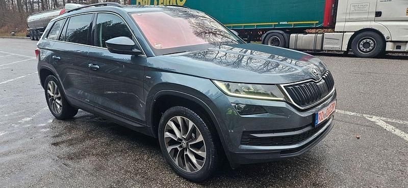 Seda quartz/quartz grey Gebraucht 2021 Skoda Kodiaq Clever SUV | 25.555 € (Guter Preis) - Bild 1/4