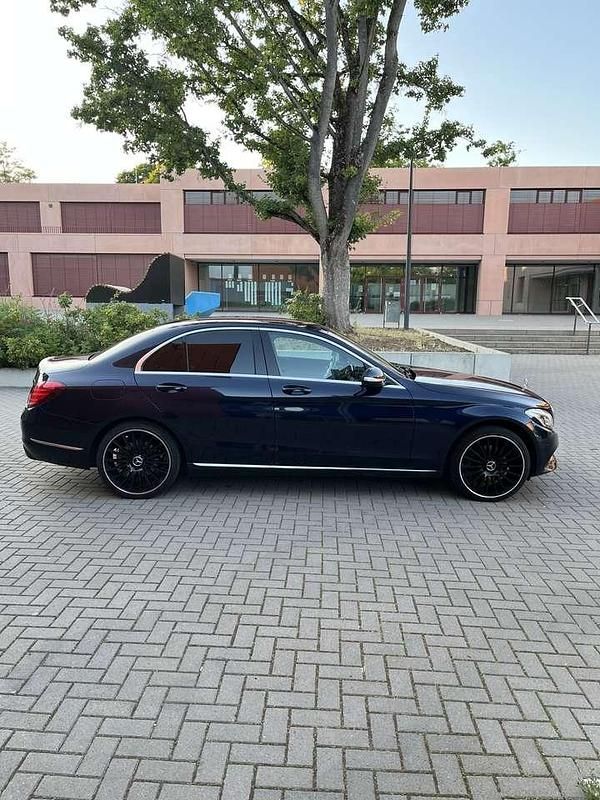 Blau Gebraucht 2014 Mercedes C220 Exclusive Limousine | 15.990 € (Fairer Preis) - Bild 1/4