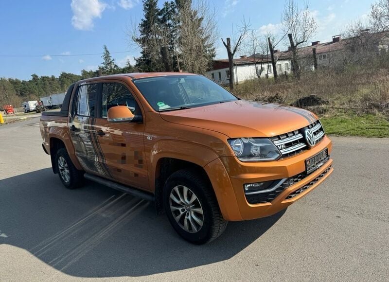 Orange Gebraucht 2019 VW Amarok Canyon Abholung | 17.500 € (Guter Preis) - Bild 1/4