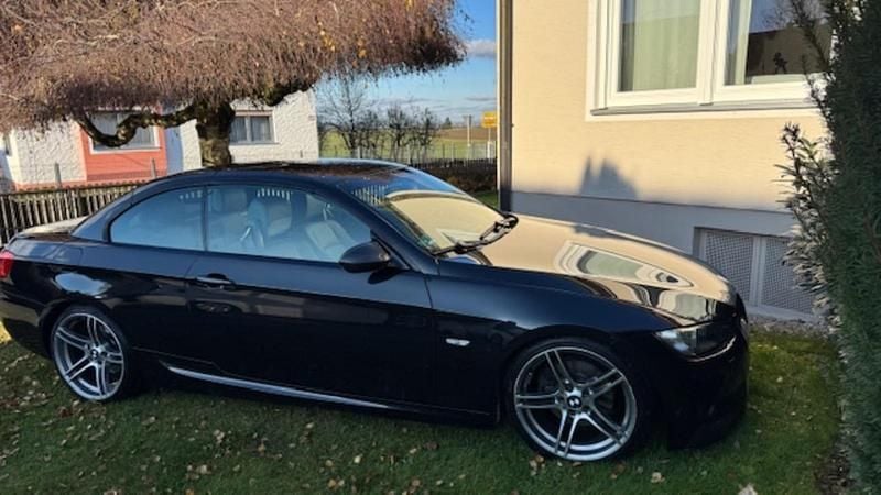 Schwarz Gebraucht 2007 BMW 320 Cabriolet Cabrio | 7.500 € (Guter Preis) - Bild 1/4