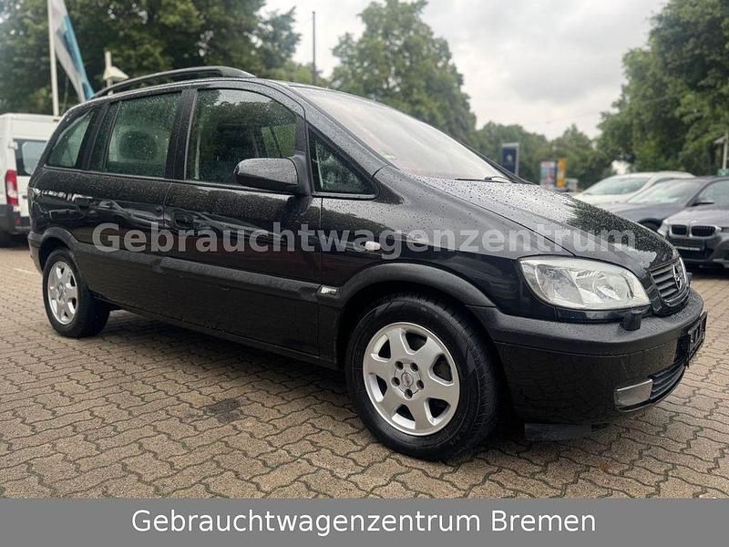 Schwarz Gebraucht 2001 Opel Zafira Enjoy Van / Kleinbus | 2.290 € (Fairer Preis) - Bild 1/4
