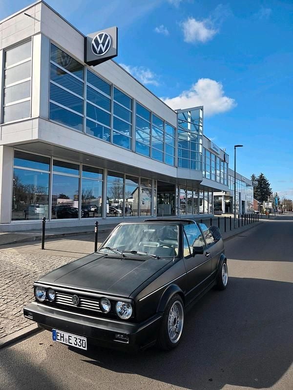 Gebraucht VW Golf Cabriolet Karmann 98 PS (72 kW) 1990 Schwarz Cabrio