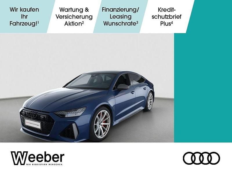 Blau Gebraucht 2024 Audi RS7 Sportback Performance Kleinwagen | 114.890 € (Superpreis) - Bild 1/3