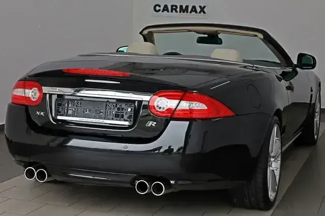Używany Jaguar XKR R 510 KM (375 kW) 2009 Czarny Kabriolet