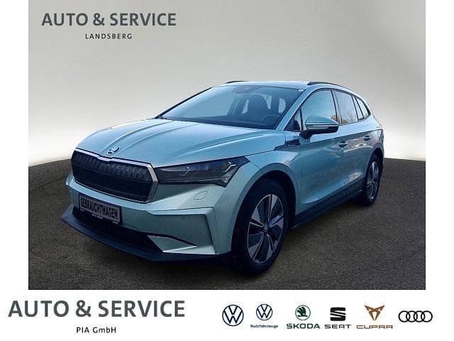 Arcticsilber metallic Gebraucht 2021 Skoda Enyaq iV SUV | 25.990 € (Fairer Preis) - Bild 1/4